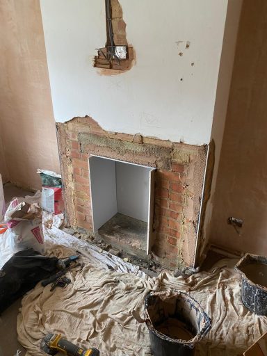 Fireplace (Before)