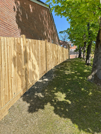 Fencing on a gradient