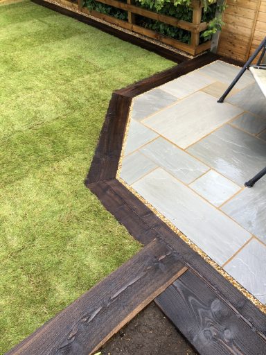 Patios / Sleepers / Turf
